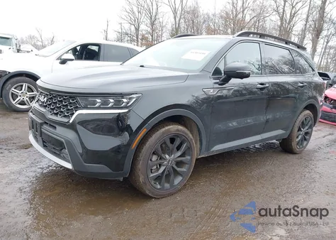 2022 Kia Sorento X-Line Sx Prestige z USA, uszkodzony, nr VIN 5XYRKDLF0NG090552